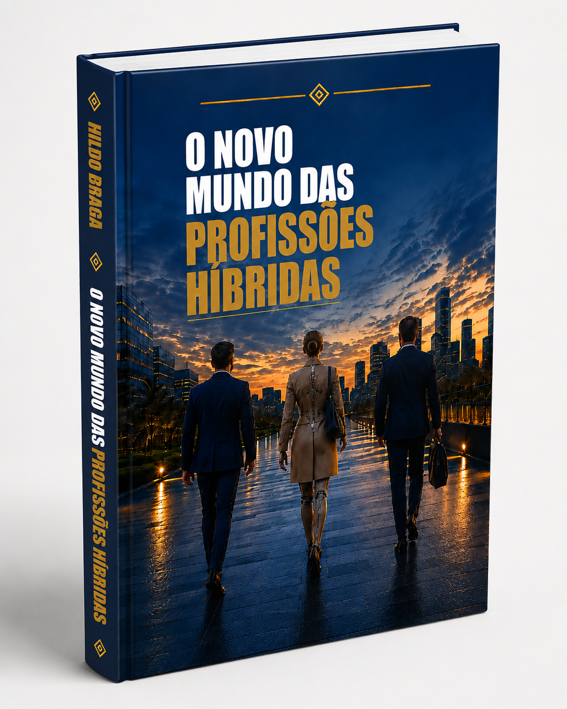 Capa do livro O Novo Mundo das Profissões Híbridas, de Hildo Braga